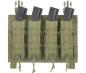 Preview: P90/UMP/MP5 Magazine Pouch 4 Mags Buckle UP Plattform Olive Drab
